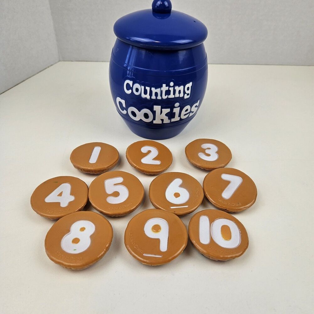 LEARNING RESOURCES COUNTING COOKIES ORIGINAL RARE COMPLETE - Picture 2 of 4